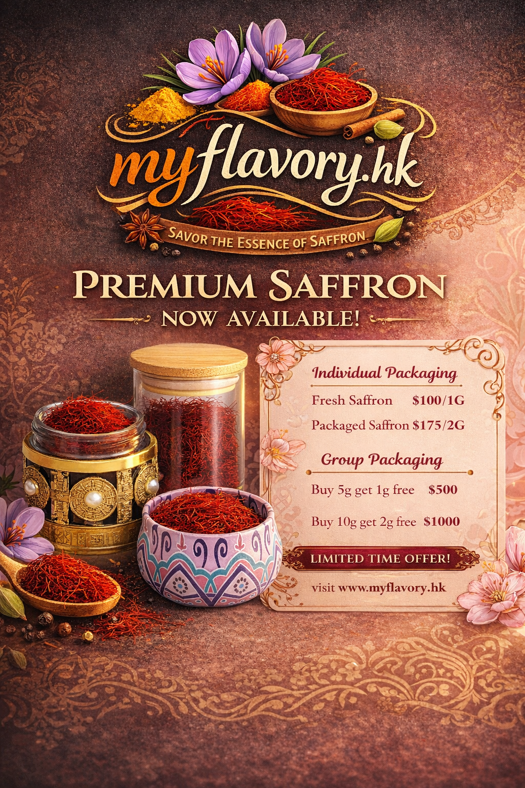 Pricing and bundle offers poster